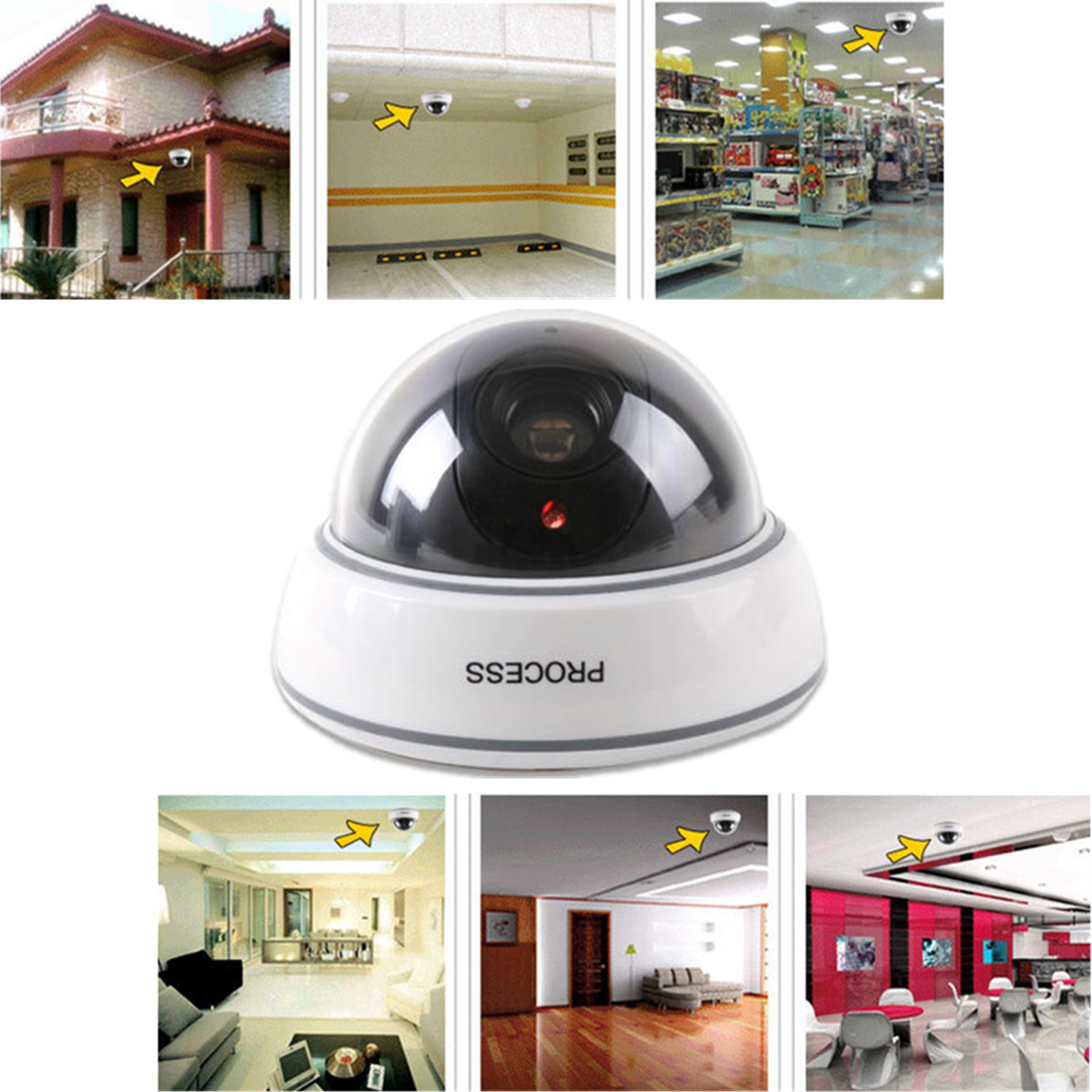 Fake Camera Dummy - Simulation Camera Fake Dummy Dome Surveillance
