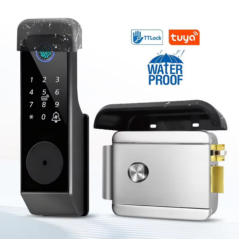 Home Security Key - Waterproof Fingerprint Lock Tuya Wifi Remote