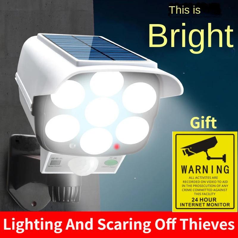 Home Security Tips - Outdoor Solar Light Motion Sensor Security