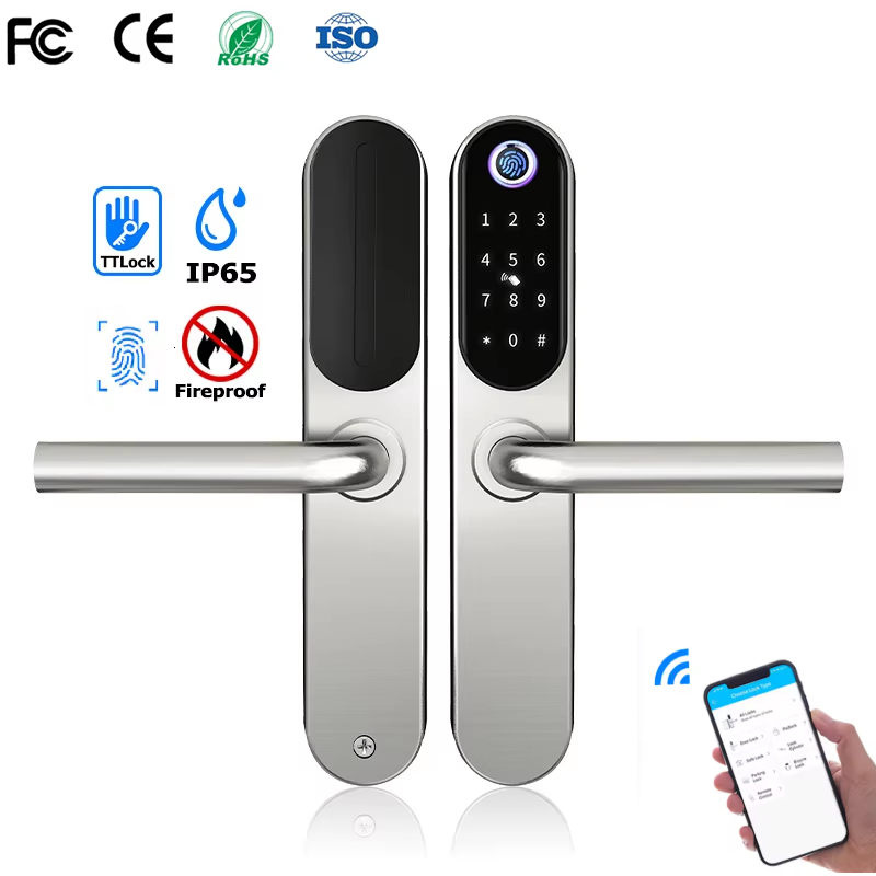 Home Security Key - 304 Stainless Steel Digital Smart Lock