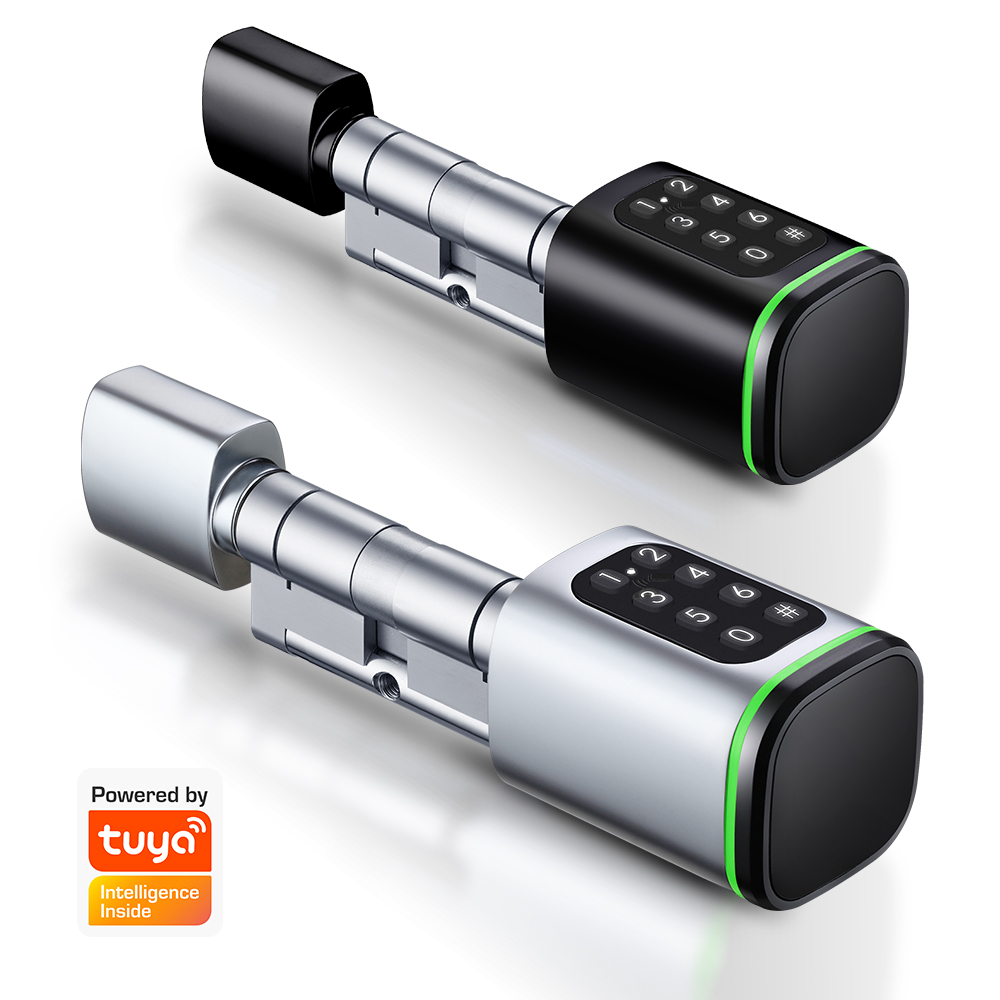 Home Security Keypad - Smart Cylinder Lock Tuya 60-90mm Electric