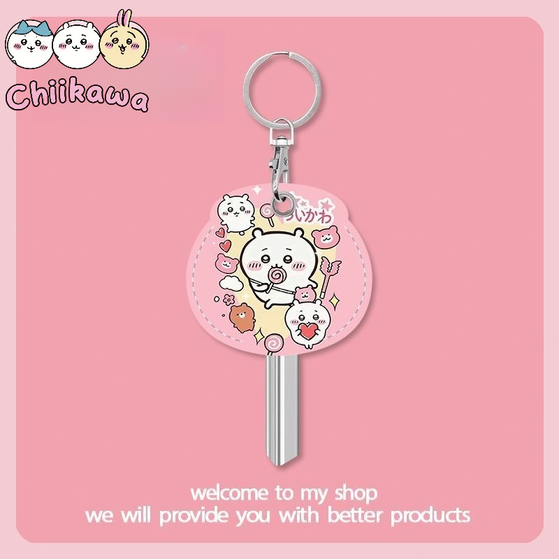 Home Security Door - Chiikawa Cute Cartoon Hachiware Key Protection