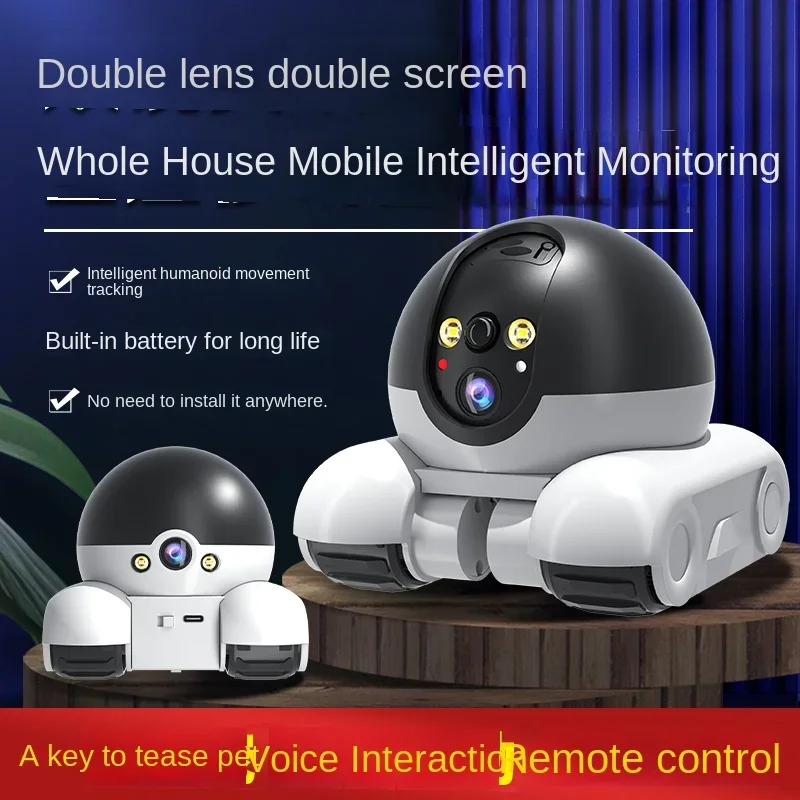 2MP IP Camera 5G WiFi Smart Ho - Home Security Robot recension och pris
