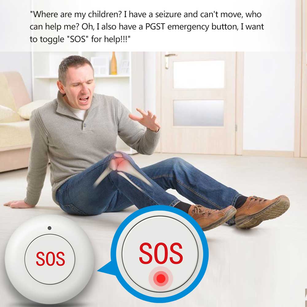 Wireless SOS Button Smart Home - Home Security Services recension och pris