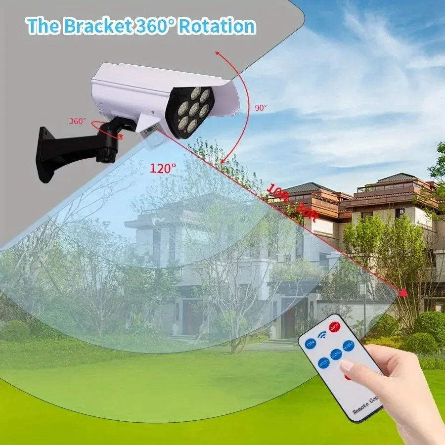 Outdoor Motion Sensor Solar Li - Fake Camera Dummy recension och pris