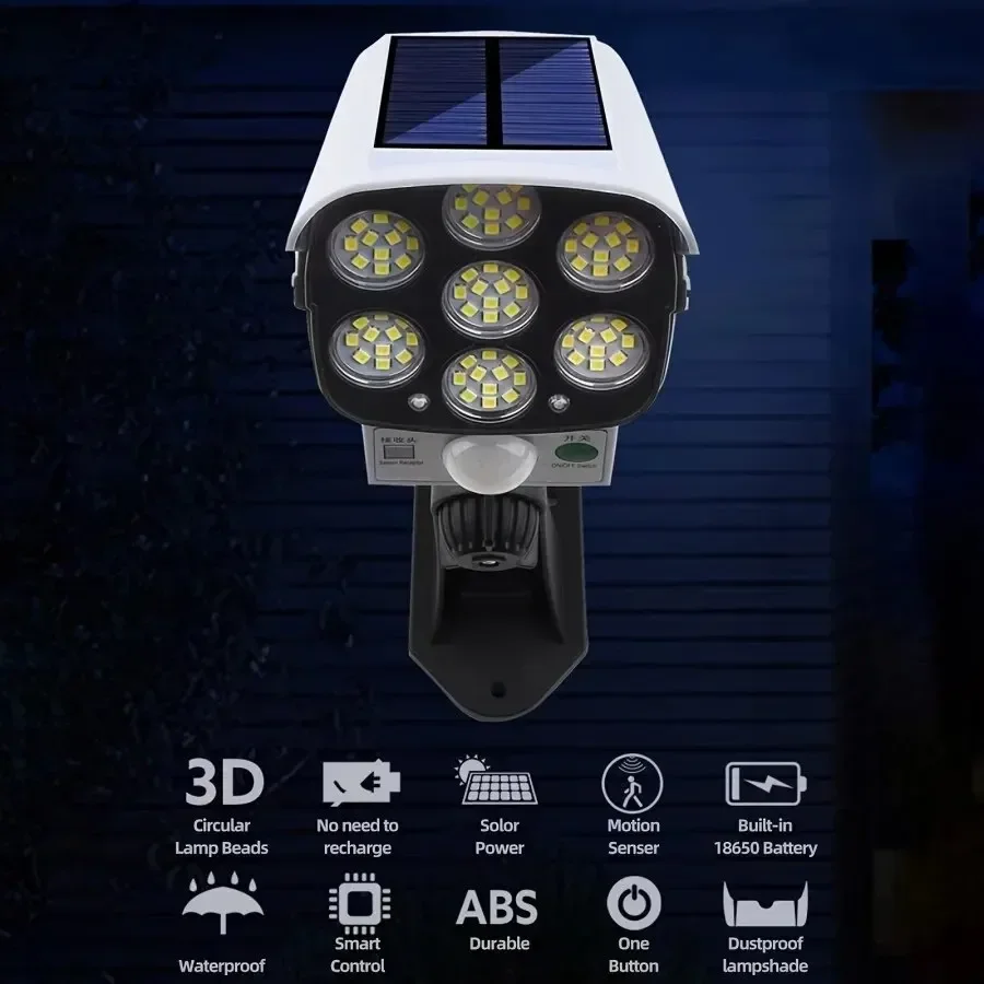 Outdoor Motion Sensor Solar Li - Fake Camera Dummy recension och pris