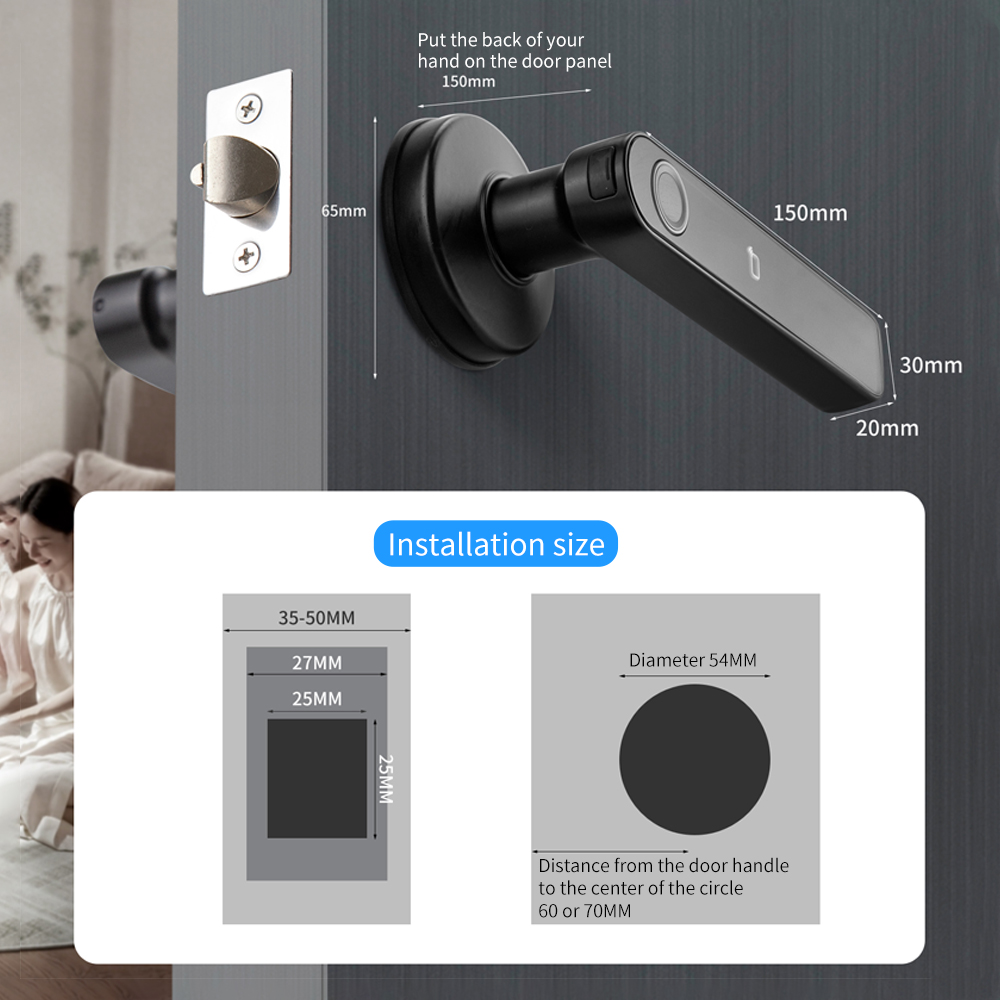Tuya SmartLife APP BLE Smart F - Home Security Keypad recension och pris