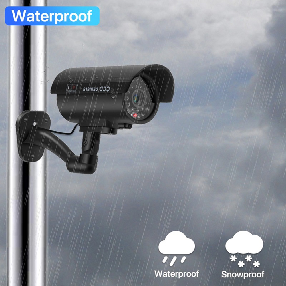 Solar Panel Dummy Surveillance - Fake Camera Dummy recension och pris