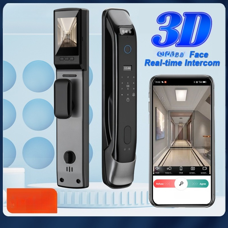 XSDTS DF03 3D Face Recognition - Home Security Door recension och pris