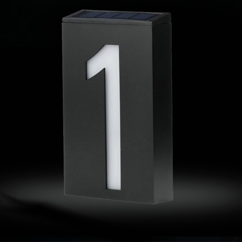 Solar Power Number 1 LED Doorp - Home Security Door recension och pris