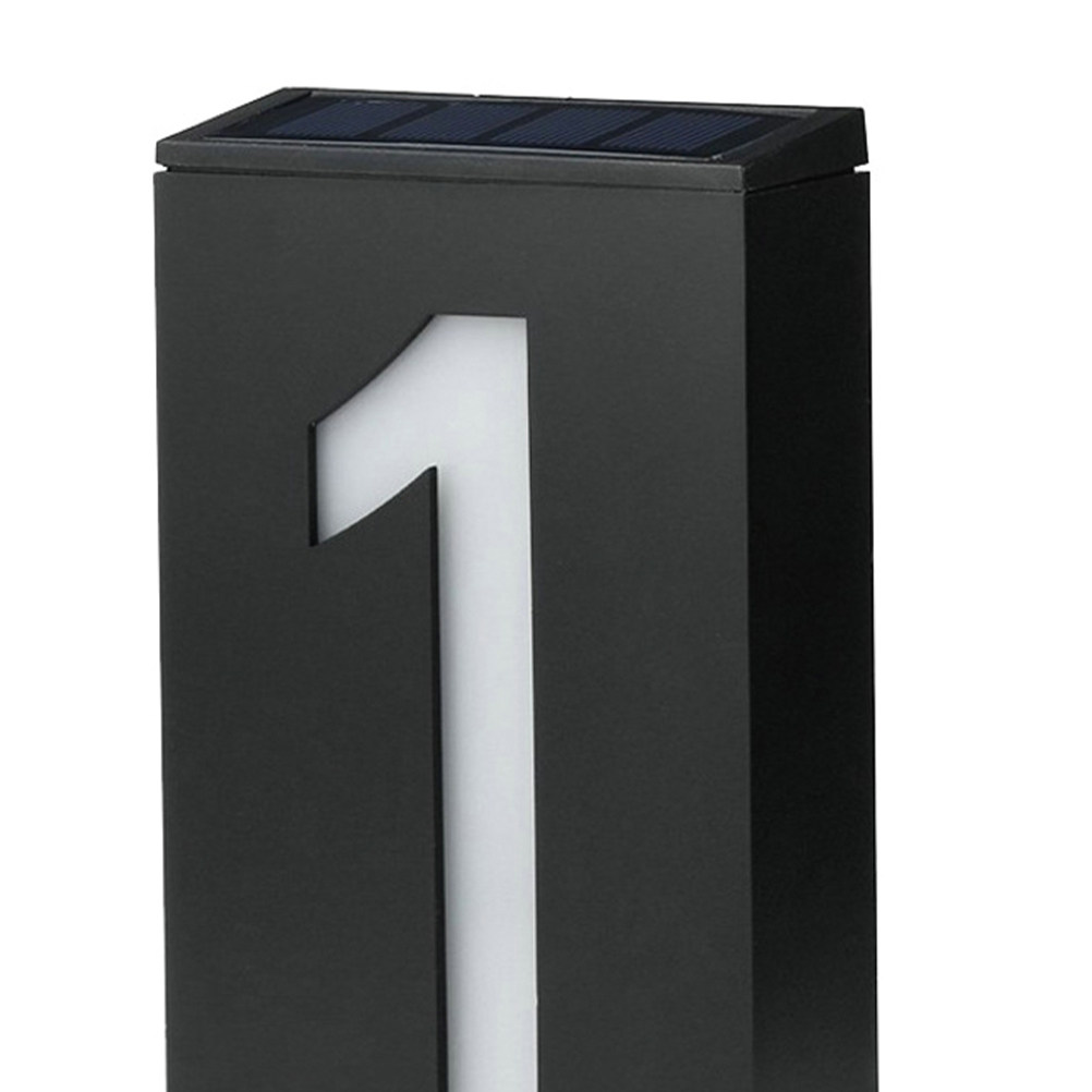Solar Power Number 1 LED Doorp - Home Security Door recension och pris