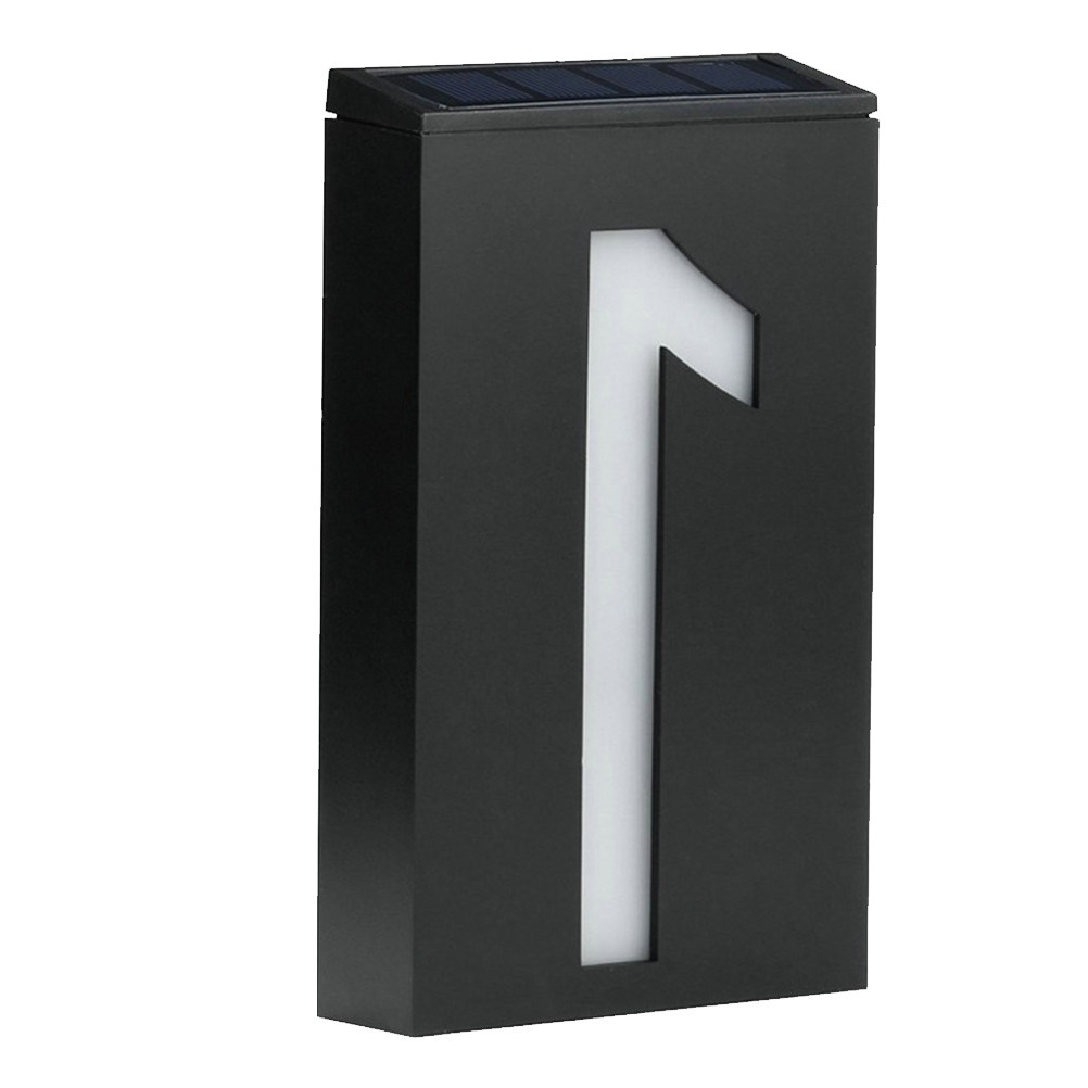 Solar Power Number 1 LED Doorp - Home Security Door recension och pris