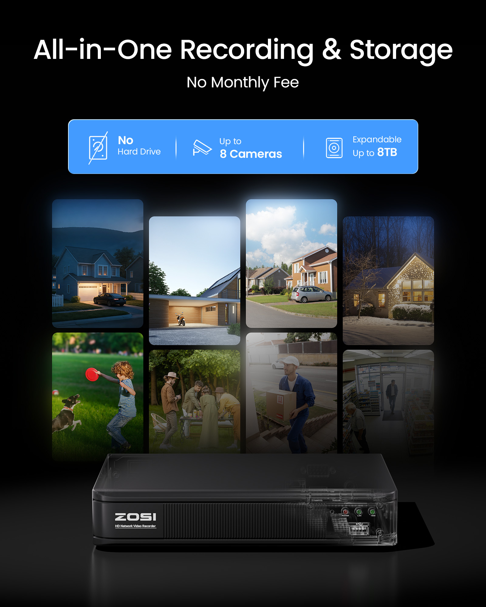 ZOSI 3K Lite Wired CCTV Securi - Home Security Tips recension och pris