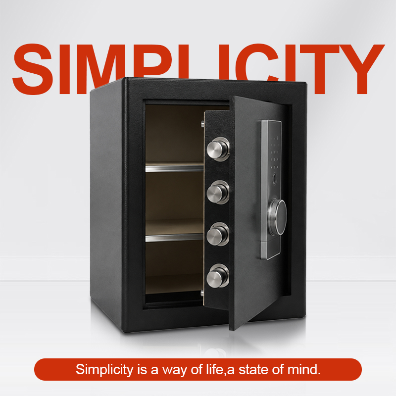 Biometric Fingerprint Safe Box - Home Security Keypad recension och pris
