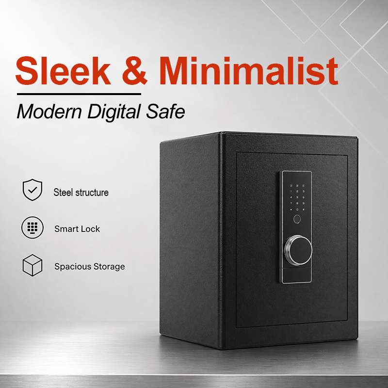 Biometric Fingerprint Safe Box - Home Security Keypad recension och pris