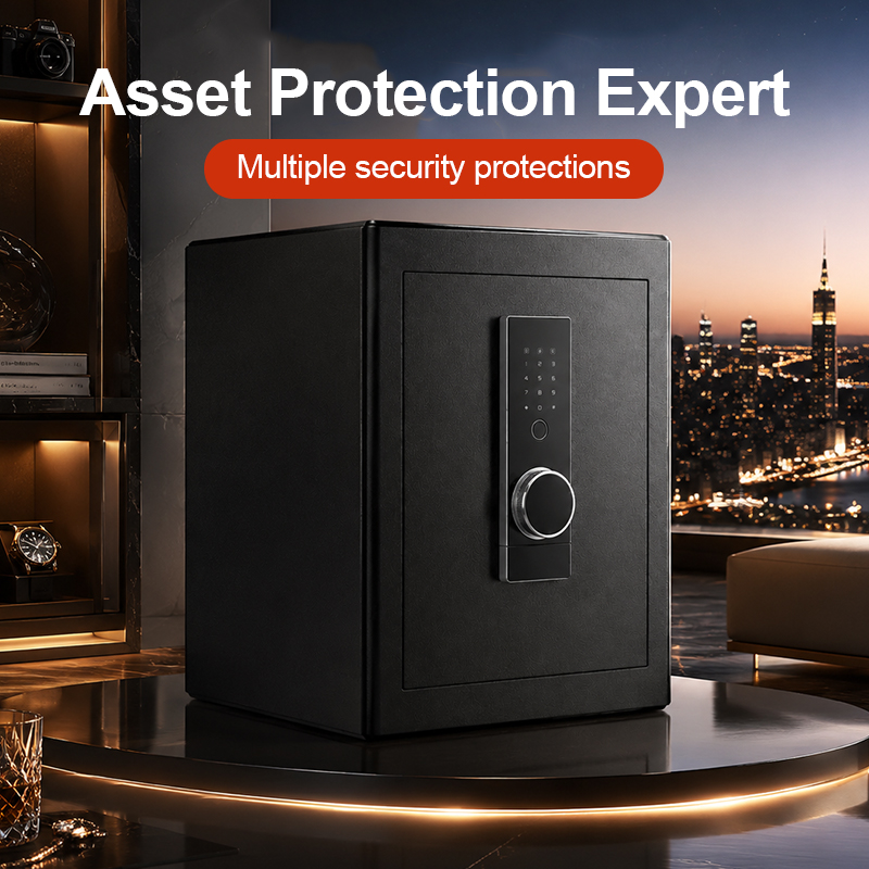 Biometric Fingerprint Safe Box - Home Security Keypad recension och pris