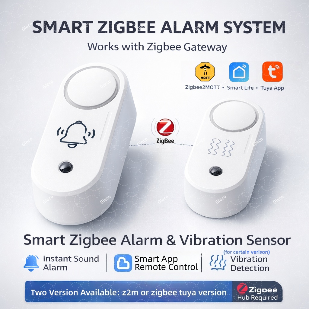 Zigbee Siren Alarm With Option - Home Security Options recension och pris