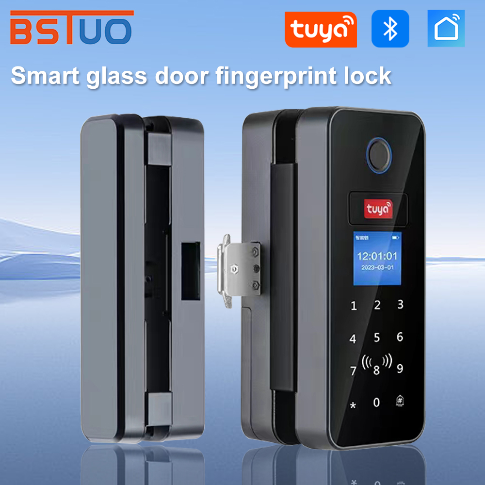 Double Hook Smart Glass Door L - Home Security Keypad recension och pris