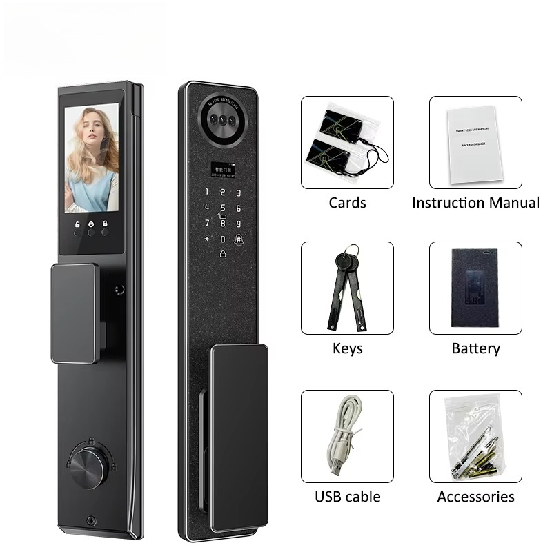 Tuya WiFi Smart Door Lock, Hom - Home Security Door recension och pris
