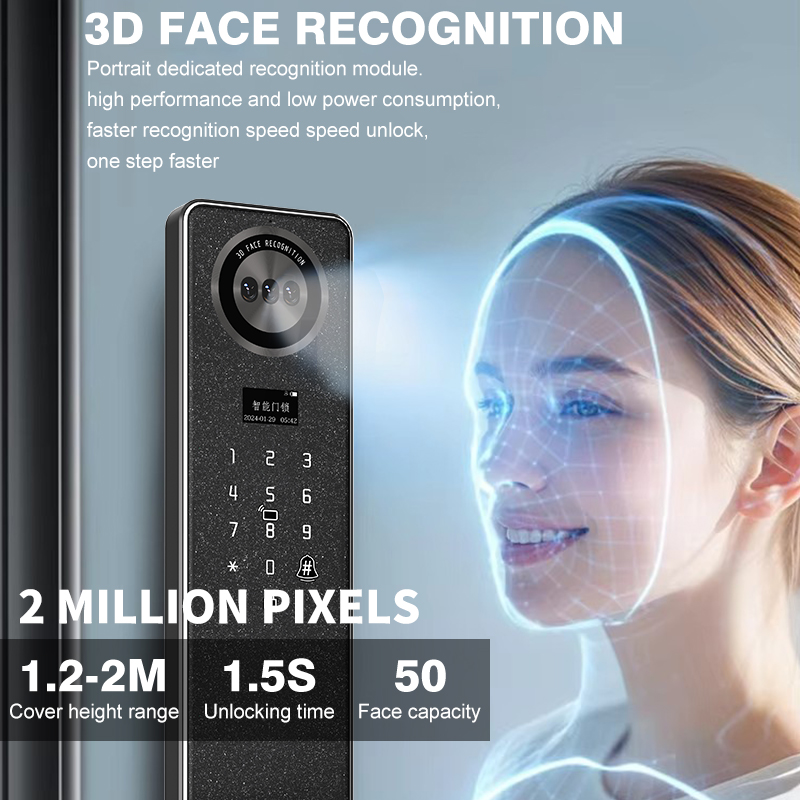 Tuya WiFi Smart Door Lock, Hom - Home Security Door recension och pris