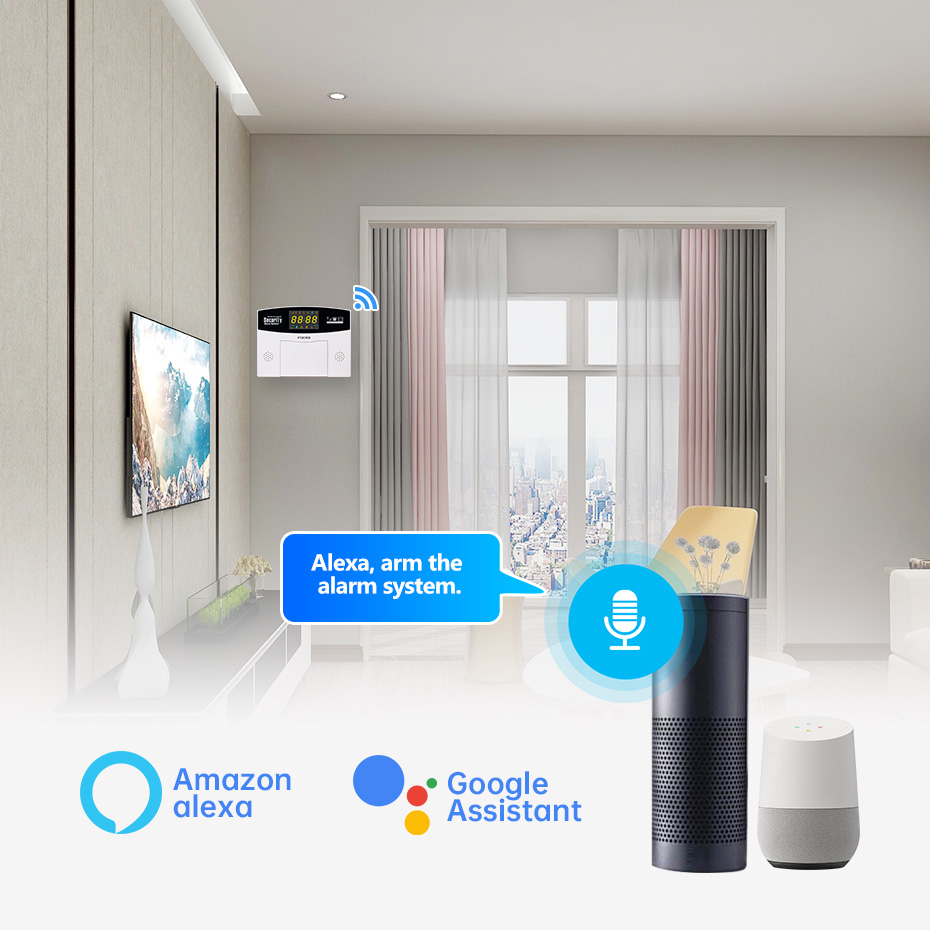 Fuers Tuya Smart Alarm System  - Home Security Phone Number recension och pris