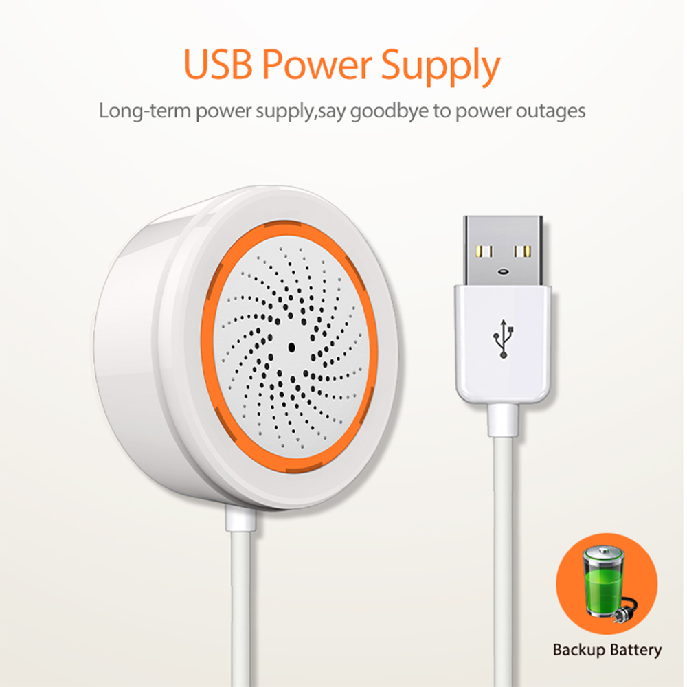 Coolcam Tuya Zigbee Smart Sire - Home Security Tips recension och pris
