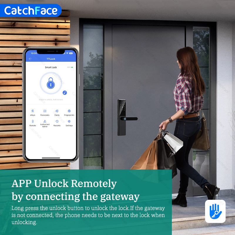 Bluetooth Fingerprint Door Loc - Home Security Key recension och pris