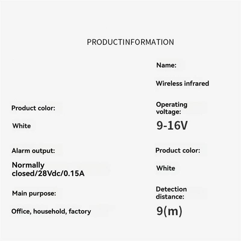 A01E-Wifi Human Presence Senso - Home Security Zones recension och pris