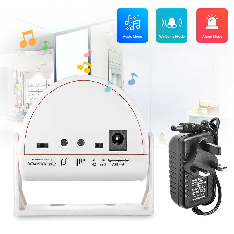 Wireless Infrared Chime Doorbe - Home Security Options recension och pris