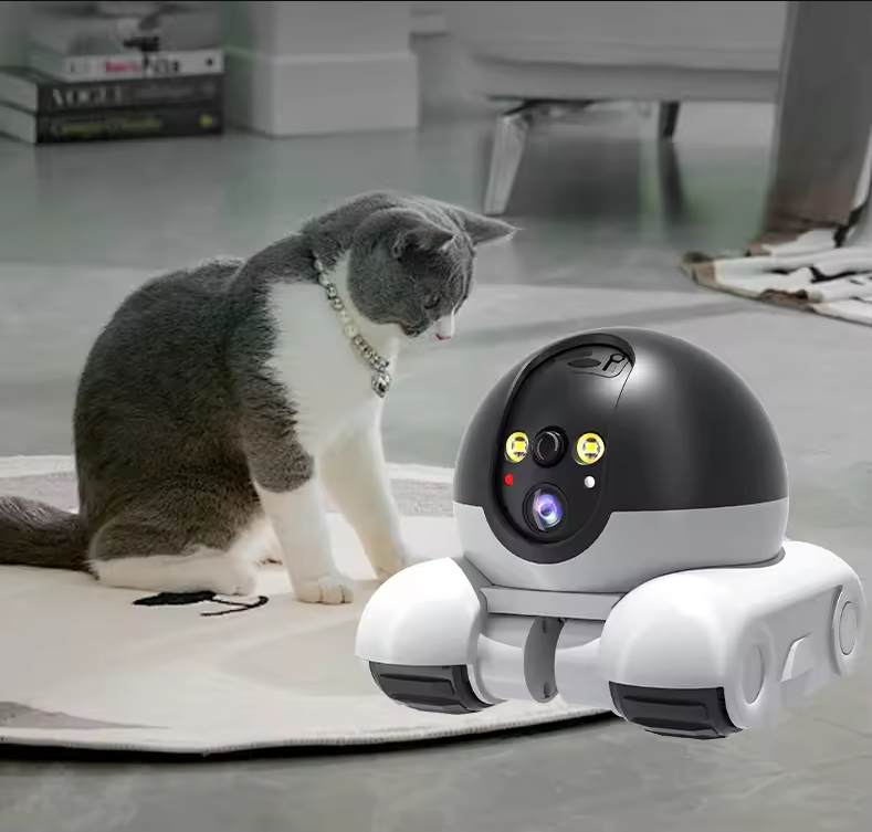 Wireless Dual Lens Robot Camer - Home Security Robot recension och pris