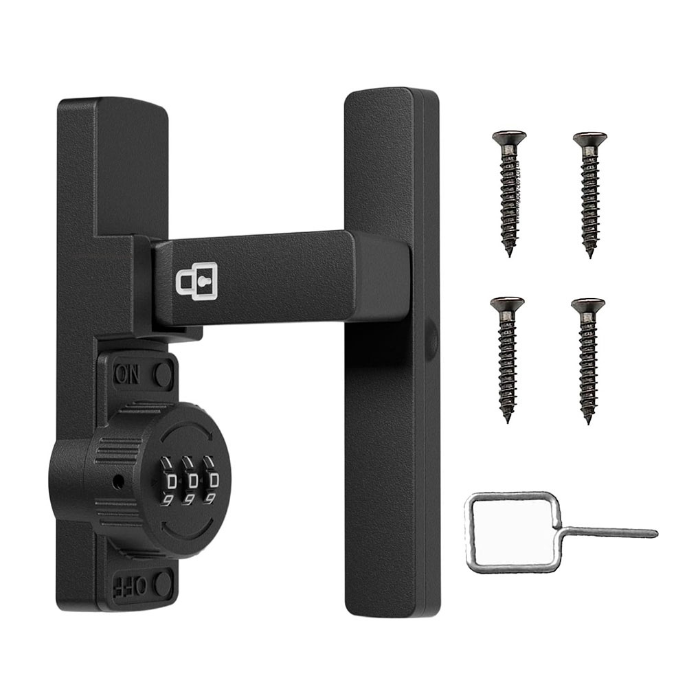Security Barn Door Lock 3-Digi - Home Security Door recension och pris