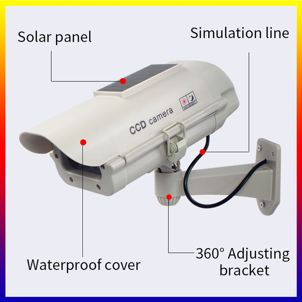 Simulation Solar Camera Waterp - Fake Camera Dummy recension och pris