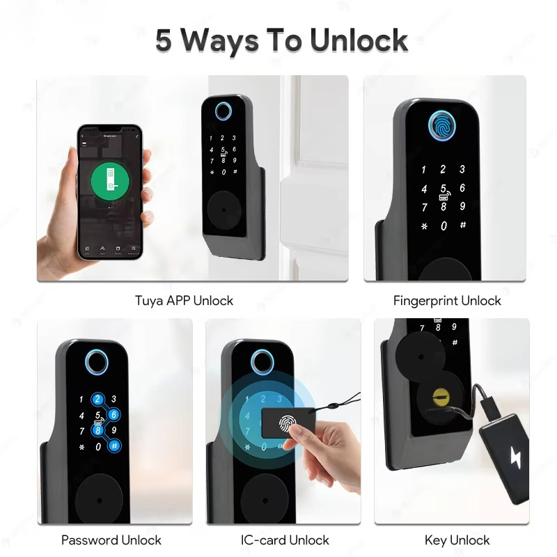 Waterproof Fingerprint Lock Tu - Home Security Key recension och pris