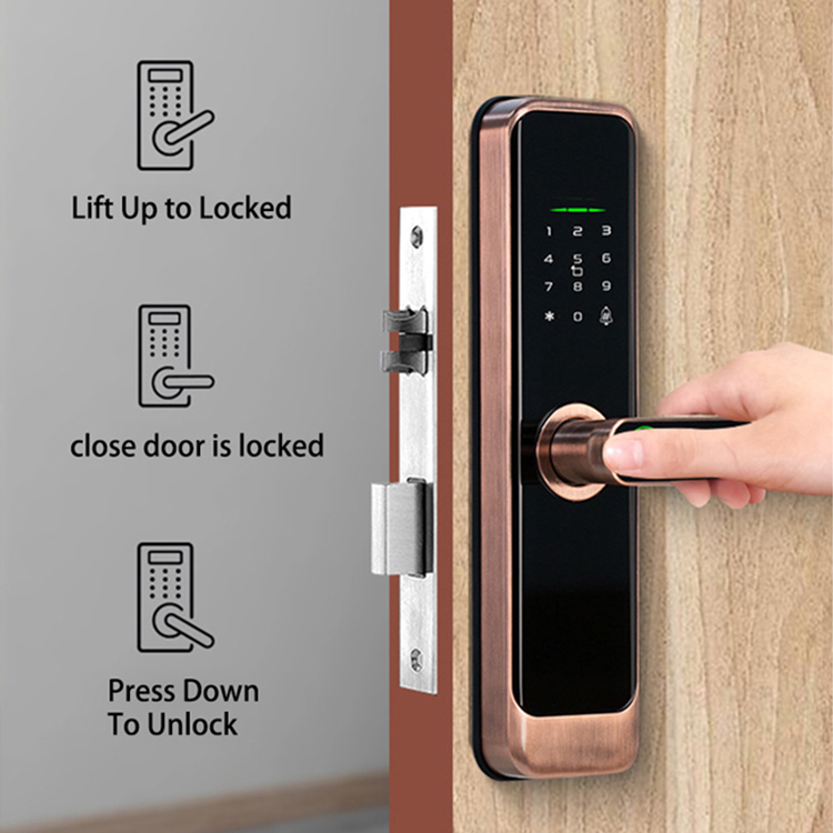 Digital Smart Doorlock Passcod - Home Security Door recension och pris
