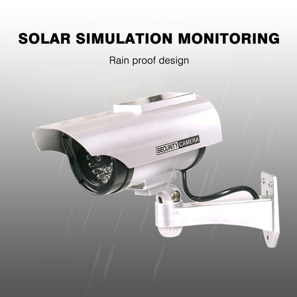 Hot Dummy Fake CCTV Camera Wit - Fake Camera Dummy recension och pris