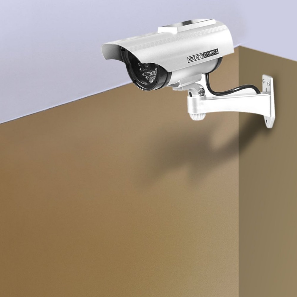 Hot Dummy Fake CCTV Camera Wit - Fake Camera Dummy recension och pris