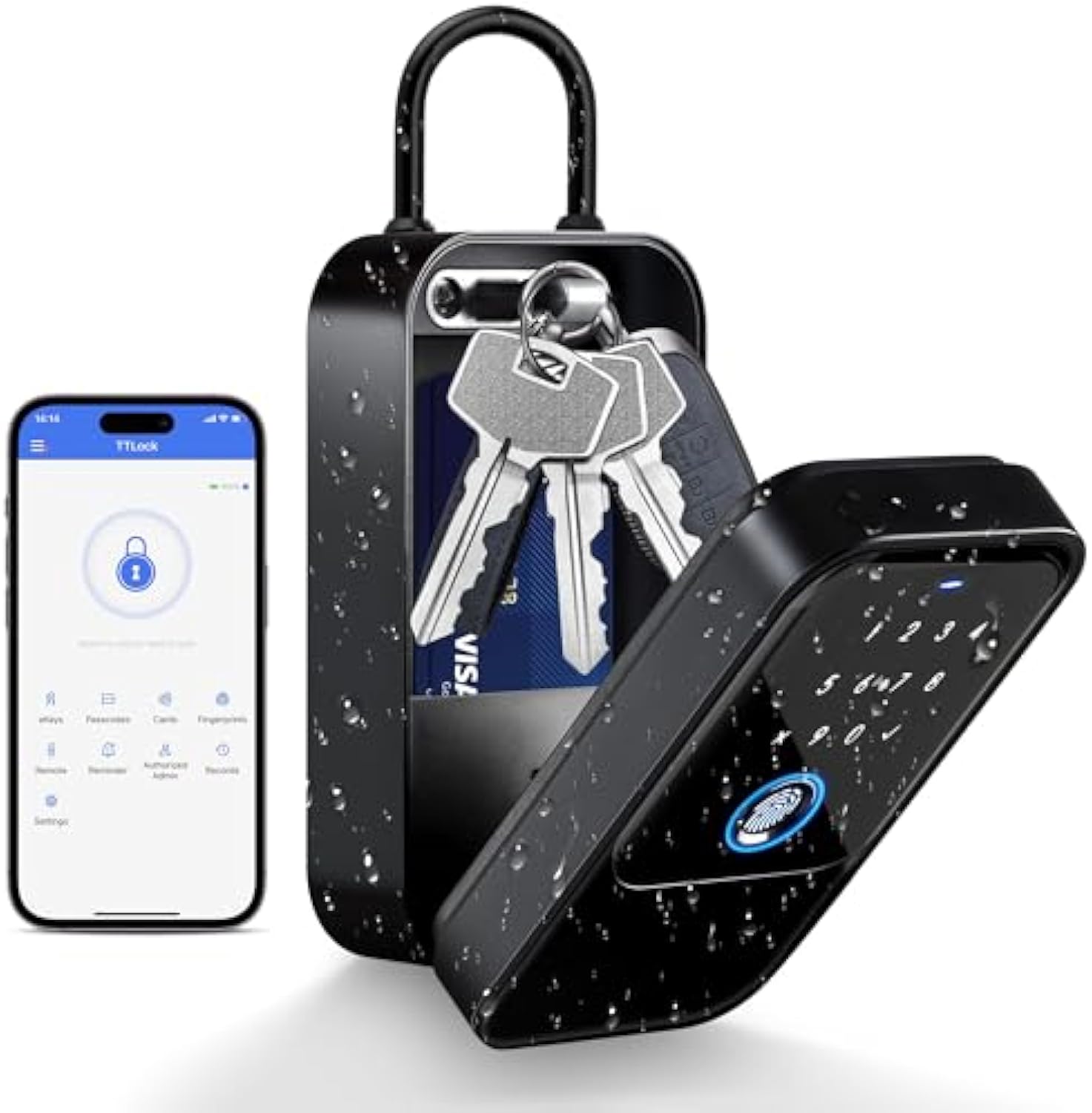 TTlock Smartkey Lock Box Home  - Home Security Key recension och pris