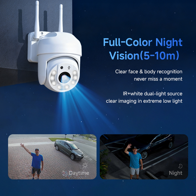 8MP 4K Speed Dome Auto Trackin - Home Security Options recension och pris