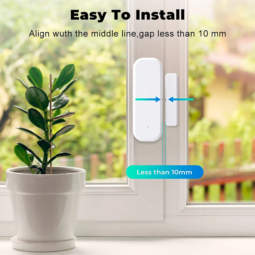 Tuya WiFi Smart Door Window Se - Home Security Services recension och pris
