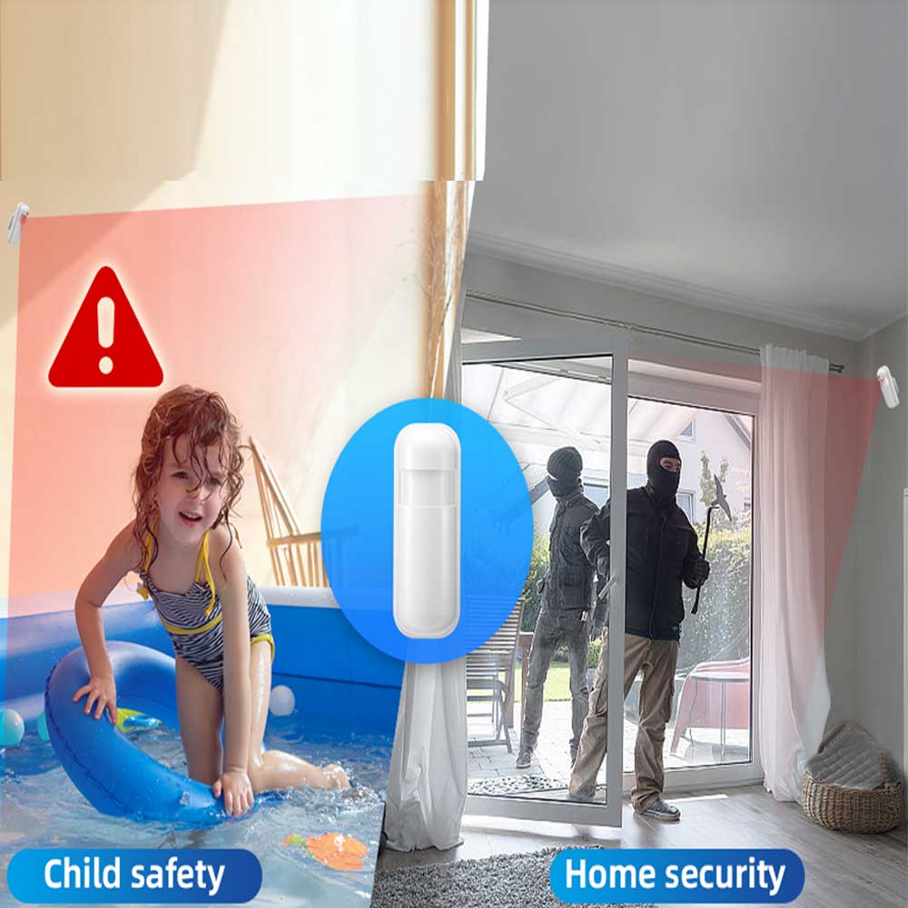 433MHZ PIR Sensor Home Alarm M - Home Security Services recension och pris