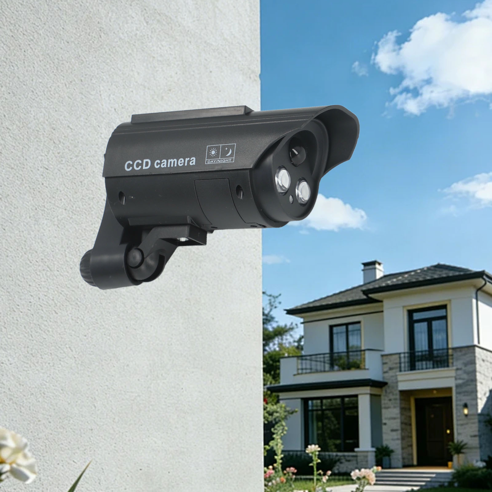 Solar Powered Motion Sensor Ou - Fake Camera Dummy recension och pris