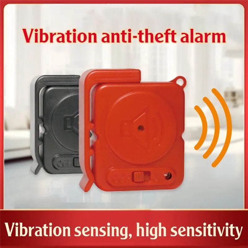 FULL-Vibration Alarm Sensors 1 - Home Security Door recension och pris