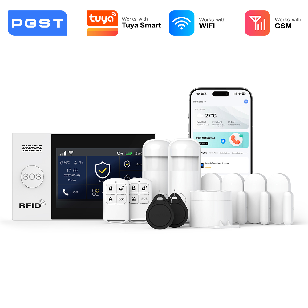 PGST 2G GSM WiFi Alarm System  - Home Security No Wifi recension och pris