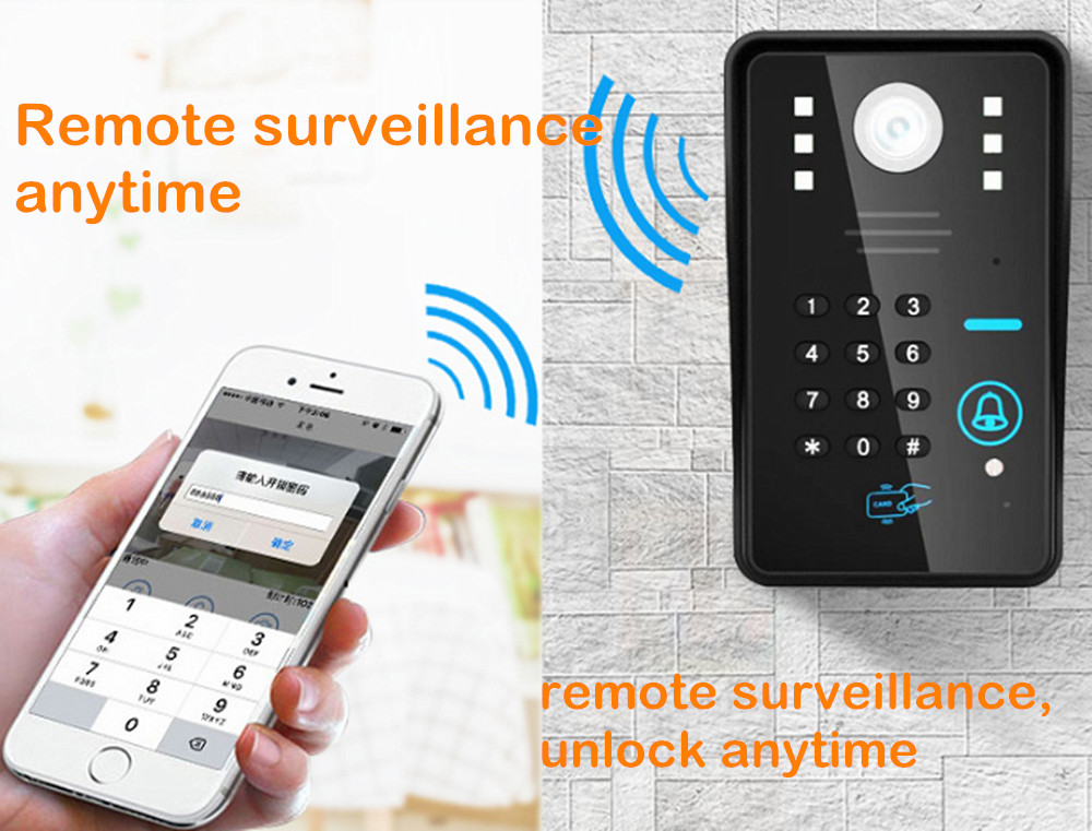IP wifi video doorbell camera  - Home Security Cameras Uk recension och pris