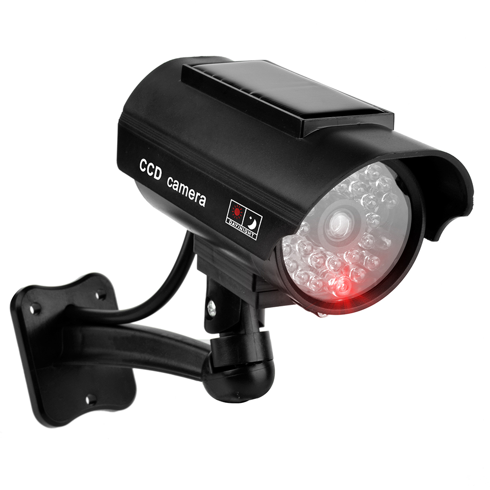 Dummy CCTV Camera with Flashin - Fake Camera Dummy recension och pris