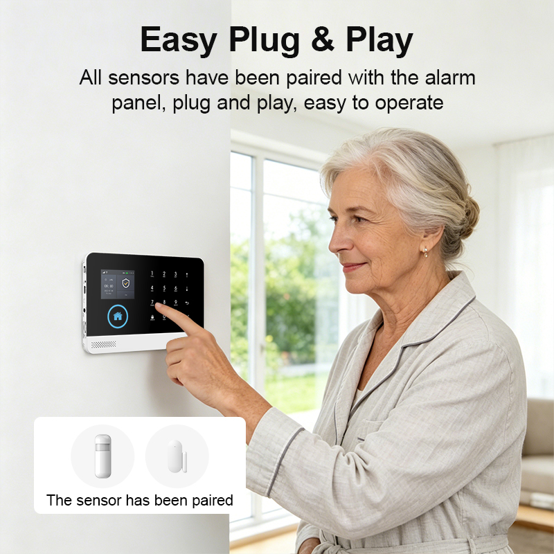 PGST WIFI GSM Smart Home Secur - Home Security No Wifi recension och pris