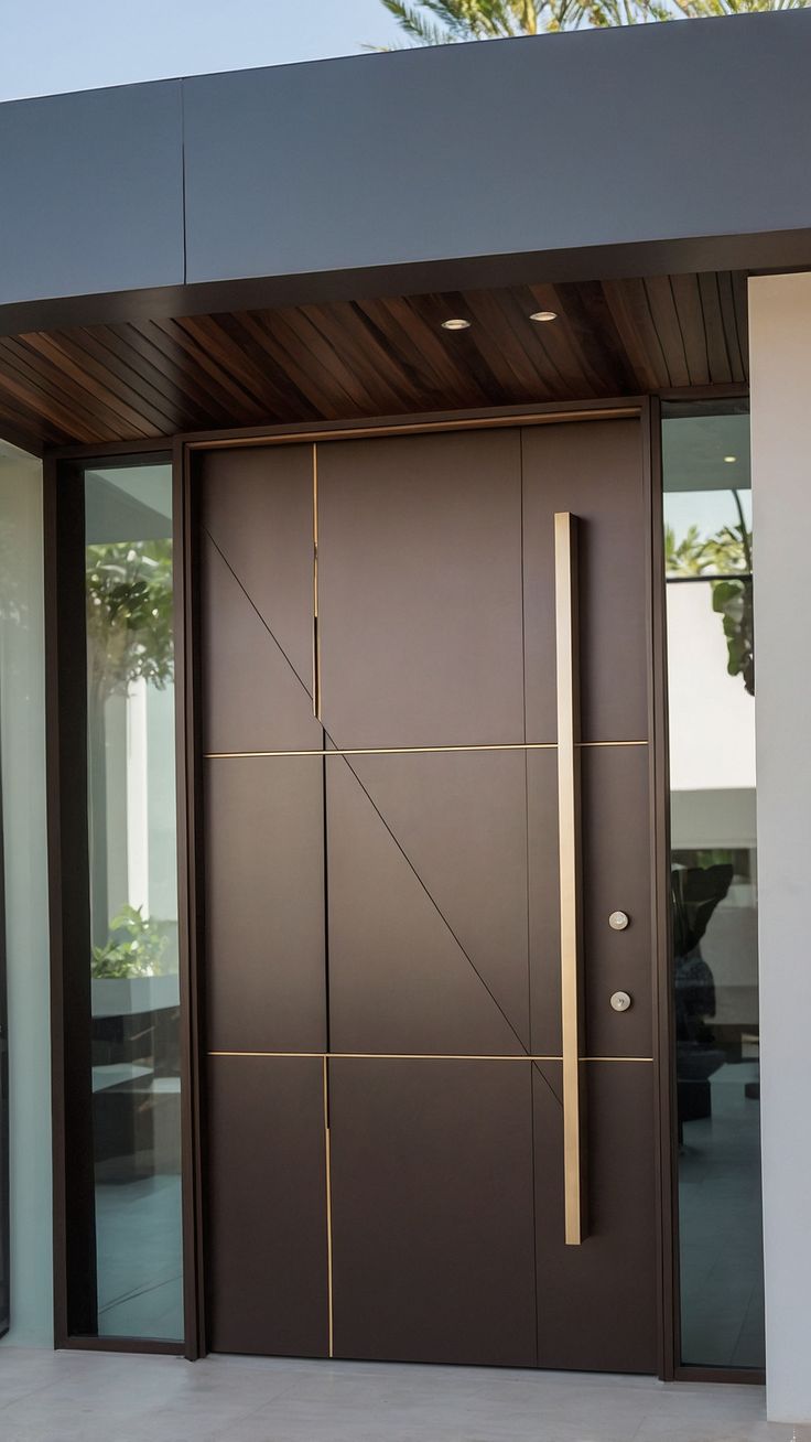 Modern Design Exterior Door En - Home Security Providers recension och pris