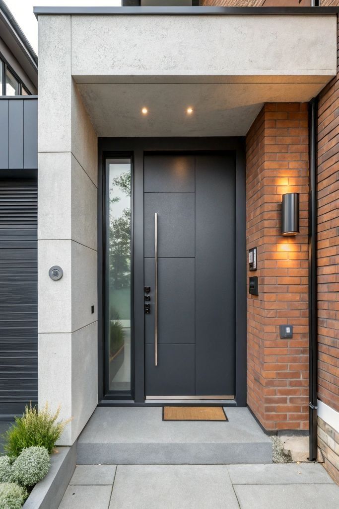 Modern Design Exterior Door En - Home Security Providers recension och pris