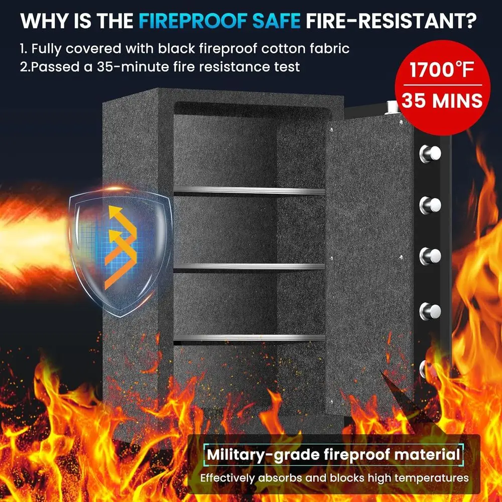 Enhanced 35-Minute Fire-Resist - Home Security Keypad recension och pris