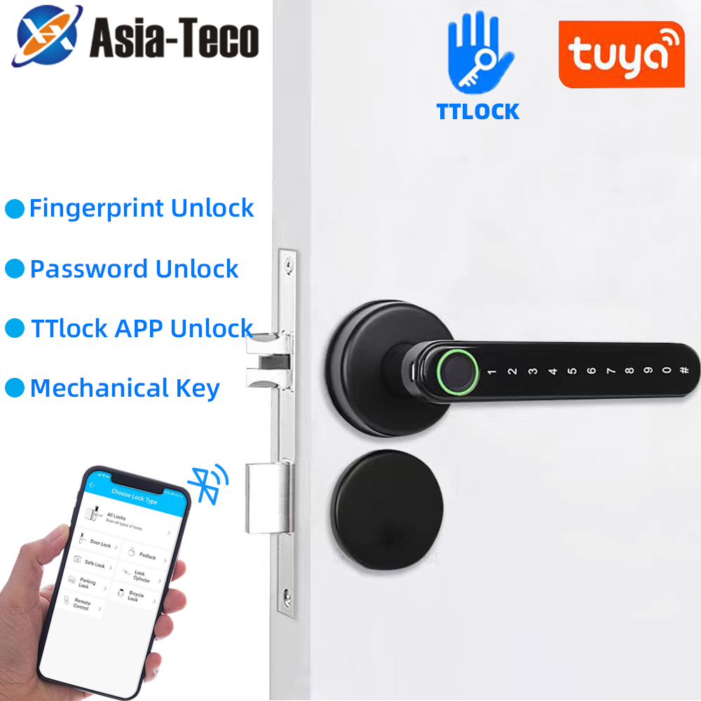 TTLock Smart Bluetooth Fingerp - Home Security Keypad recension och pris